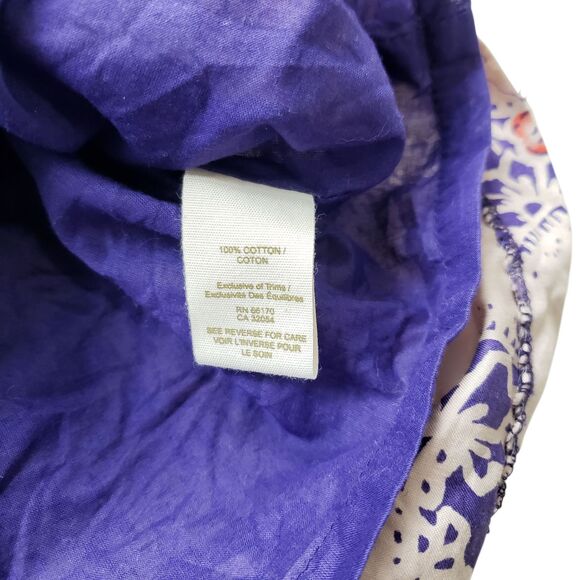 Free People Folklore Paisley Dress Womens Size 4 Jewel Trim - Picture 5 of 12